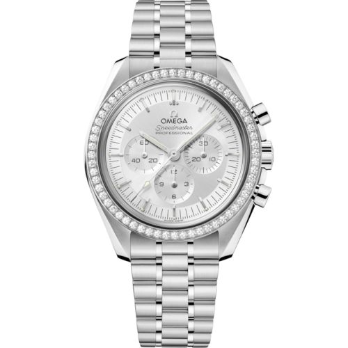 Omega Speedmaster Professional Moonwatch 3861 Canopus Gold - Diamond / Silver / Bracelet